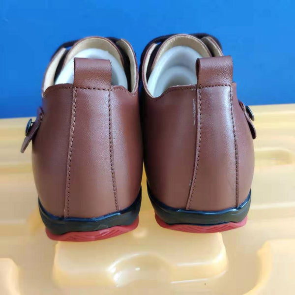 Custom leg length discrepancy treatment shoes for different length legs