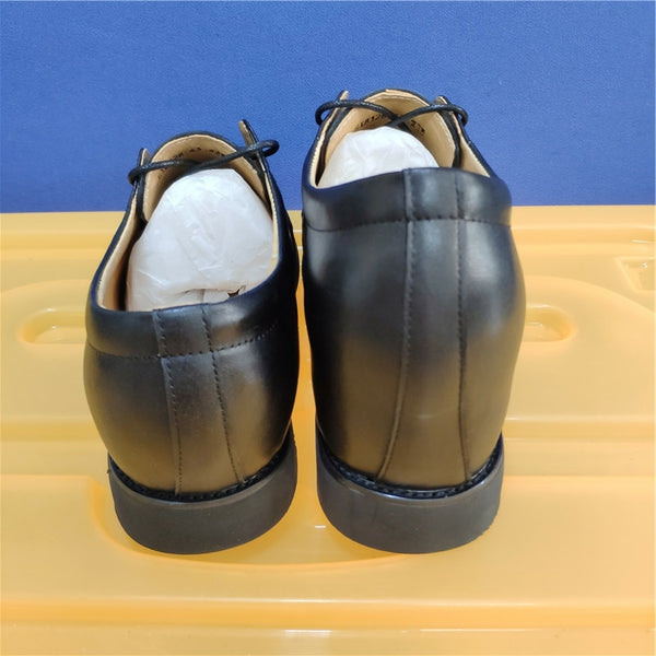 Custom special Genuine Leather Leg length discrepancy shoes for uneven legs