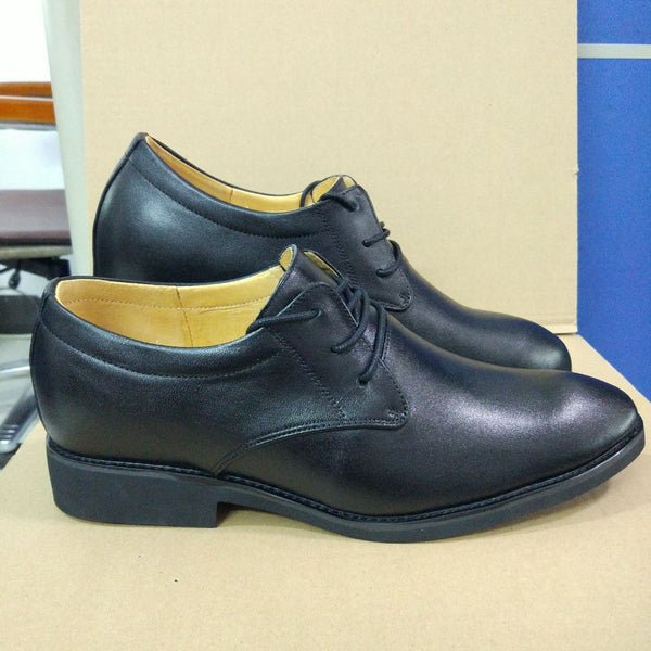 Custom special Genuine Leather Leg length discrepancy shoes for uneven legs