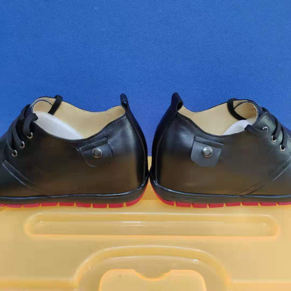 Custom leg length discrepancy treatment shoes for different length legs