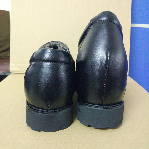 Custom footwear for leg length discrepancy can add wool lining