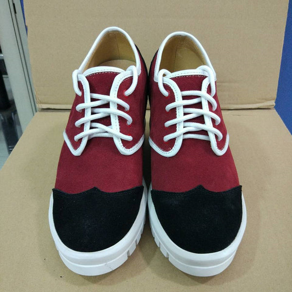 Woment Handmade handicap shoes for people with one leg shorter