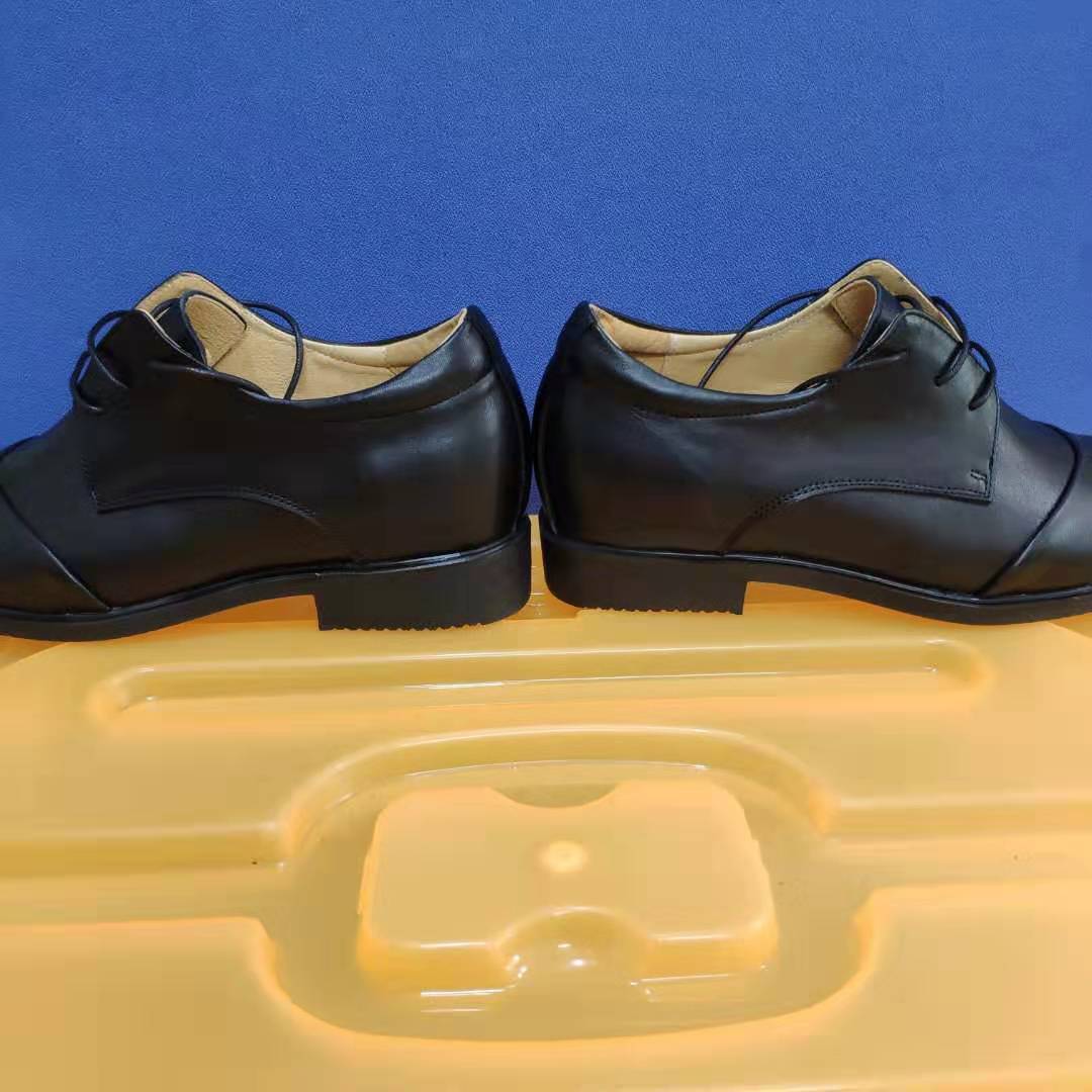 Genuine Leather shoe lift for leg length discrepancy