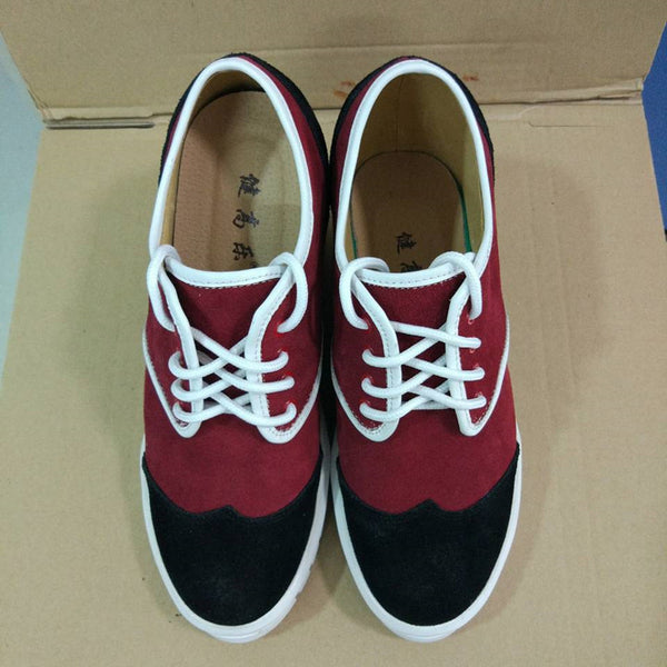 Woment Handmade handicap shoes for people with one leg shorter