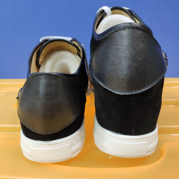 zapatos para piernas cortas